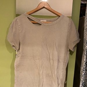 T. La/Anthropologie Distressed Tee